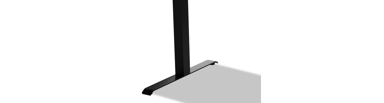 Elektrický výškově nastavitelný PC stůl Fega 121 (černá)