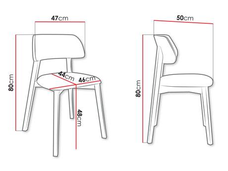 Jídelní židle Azanax (světlohnědá + přírodní)