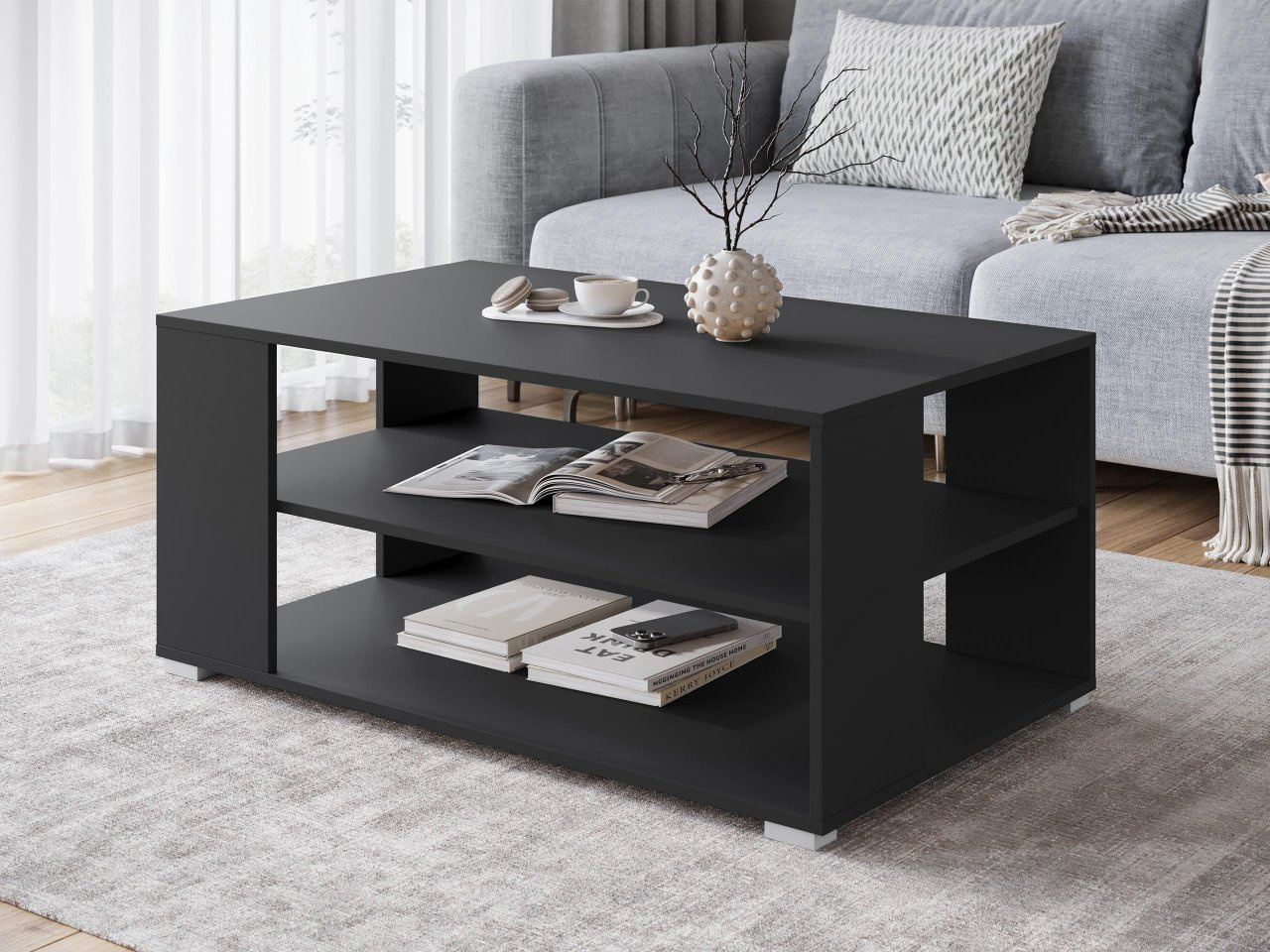 Konferenční stolek Patentada S1 (grafit)