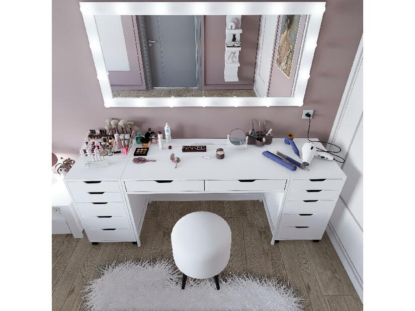 Toaletní stolek Durun 55 (bílá matná)