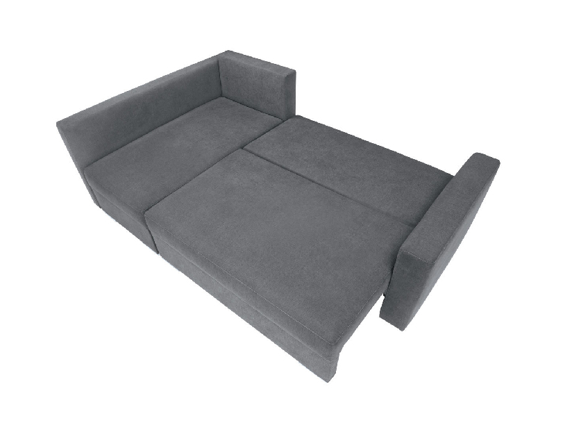 Rohová sedací souprava BRW Kris Lux 3DL URC (tmavošedá) (L)