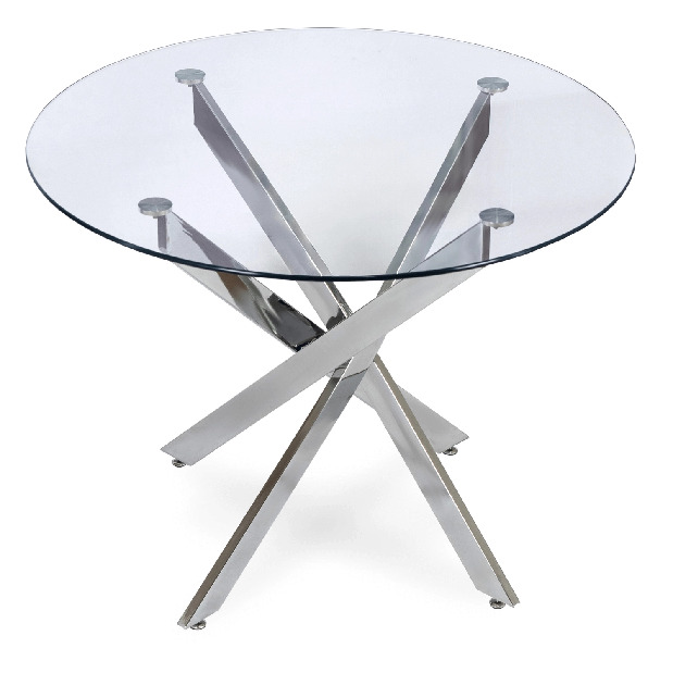 Jídelní stůl Supremas 2 (chromová) (pro 4 osoby)