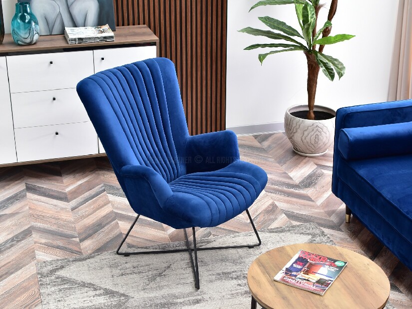 Relaxační křeslo Nuttshell (černá)