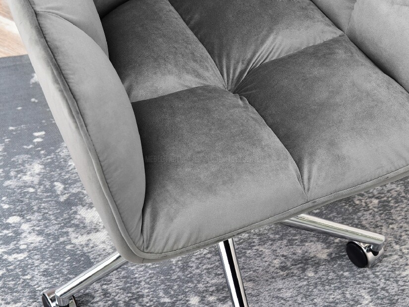 Křeslo Island (šedá + zlatá)