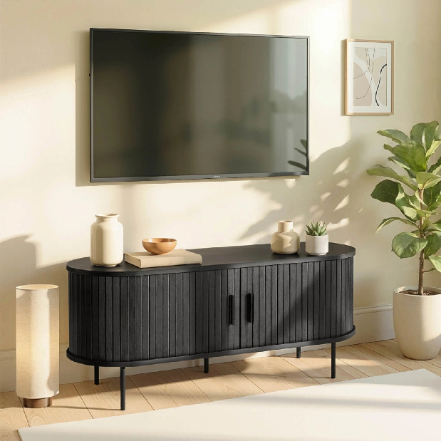 TV skříňka/stolek Trisha (černá)
