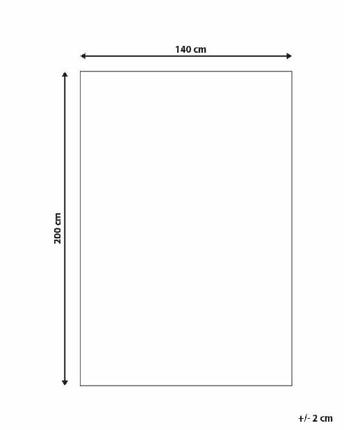 Koberec 140 cm Erbil (růžová)