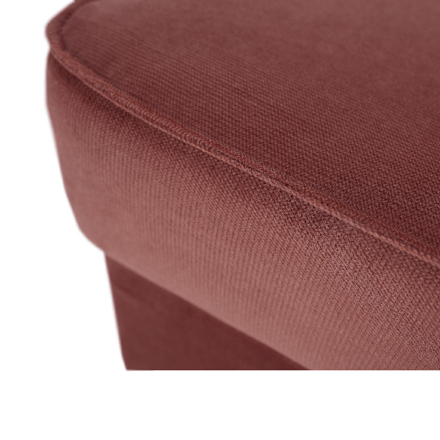 Taburet Rytu (růžová + ořech)