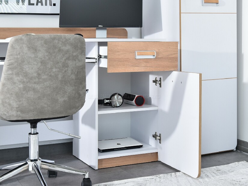 Nábytek do studentského pokoje Clerigo 07 (bílá)