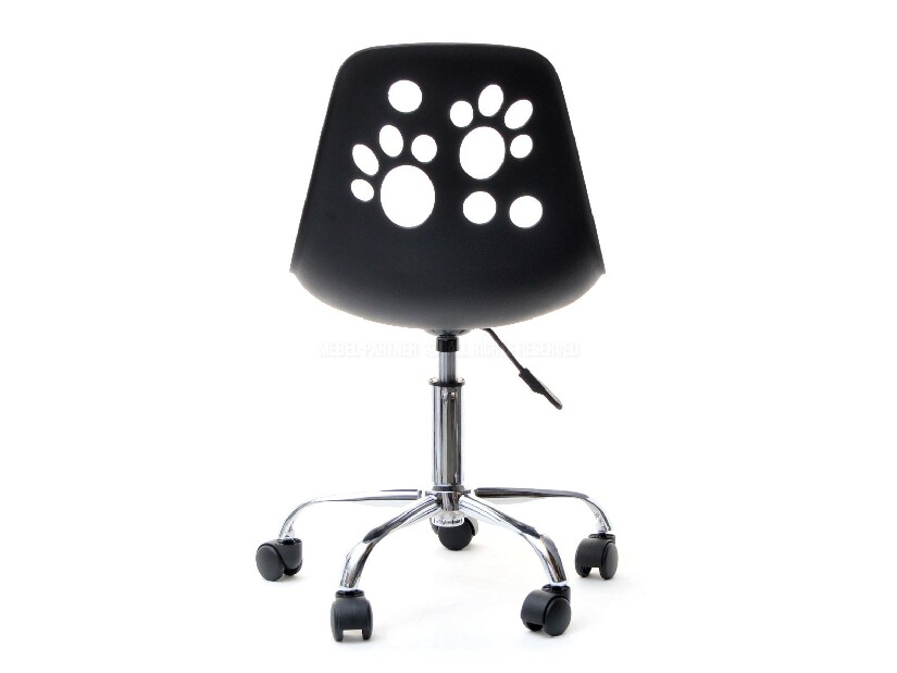 Dětská židle Footy (modrá + chromová)