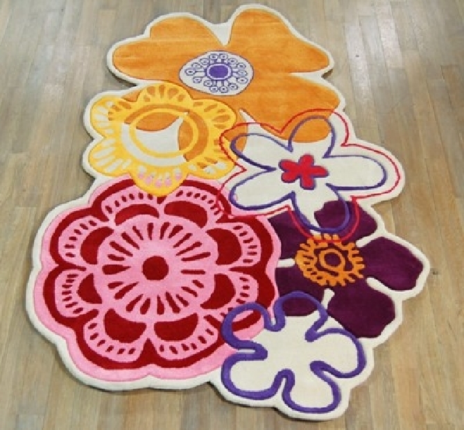 Ručně všívaný koberec Brink and Campman Kids fleur 41203