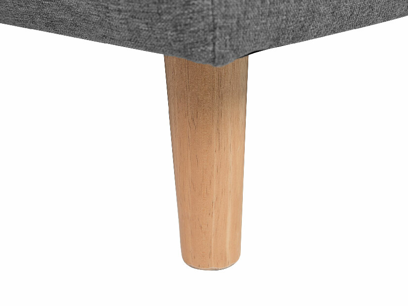 Rohová sedací souprava Ludvik (tmavě šedá) (P)