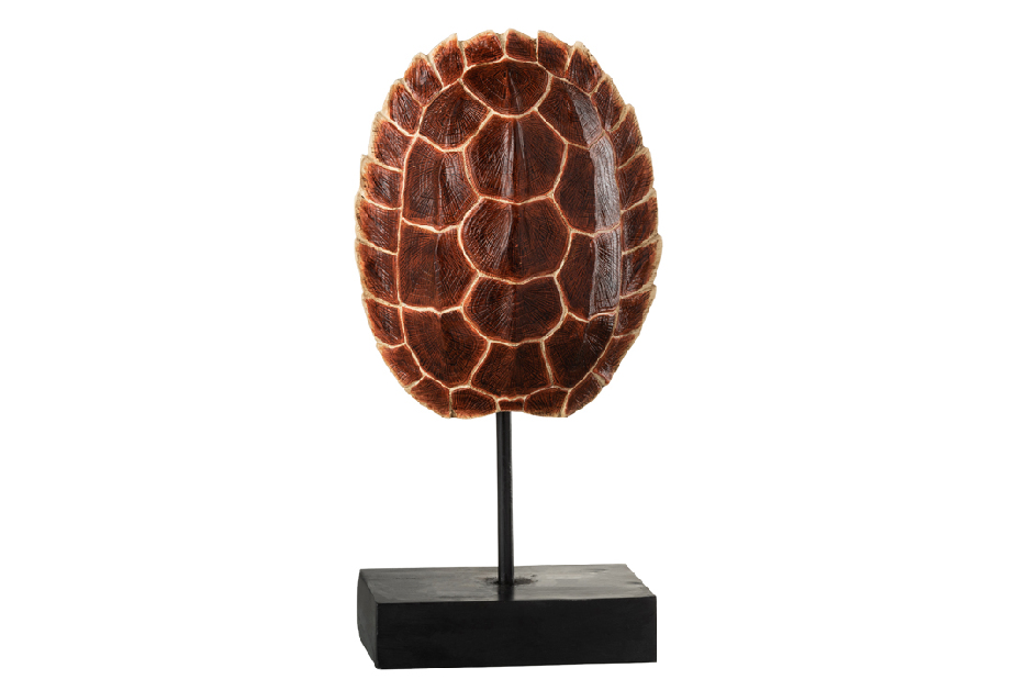 Dekorace do domácnosti (hnědá) 40x10x21cm