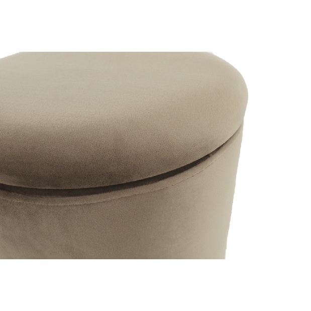 Taburet Annin (šedohnědá)