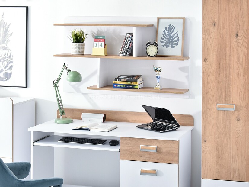 Nábytek do studentského pokoje Clerigo 01 (bílá)