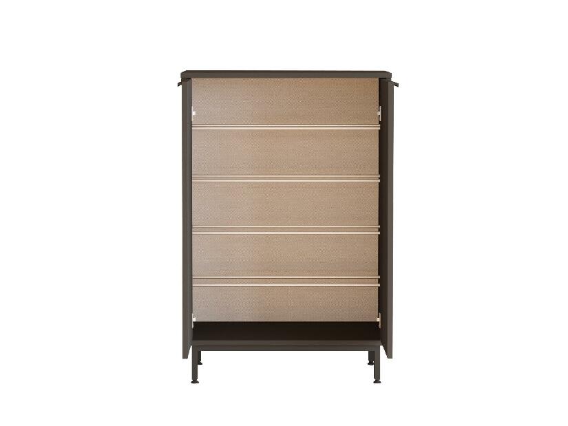  Skříňka na boty Abbygail 1 (antracit)