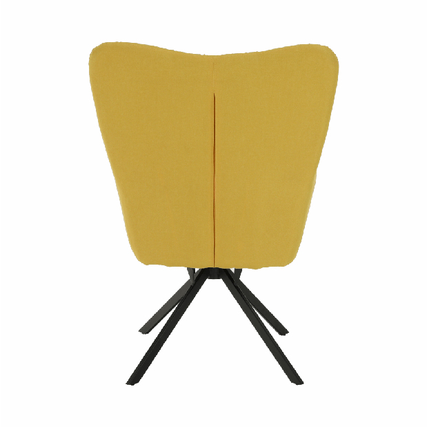 Dizajnové Otočné křeslo Komand (žlutá) *výprodej