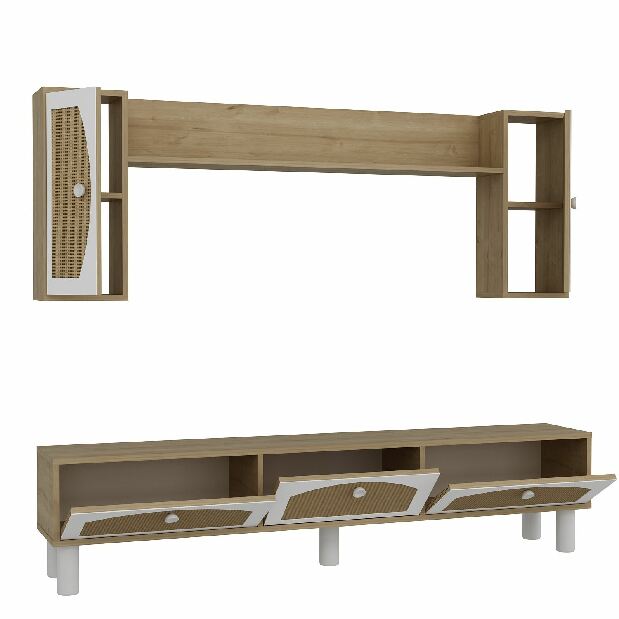 Obývací stěna Simplicado (dub hazeran)