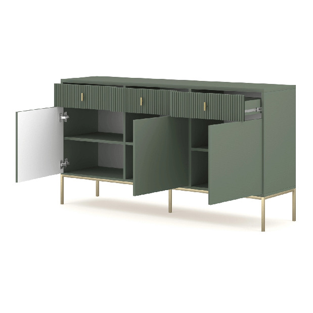 Komoda Militaba (černá)