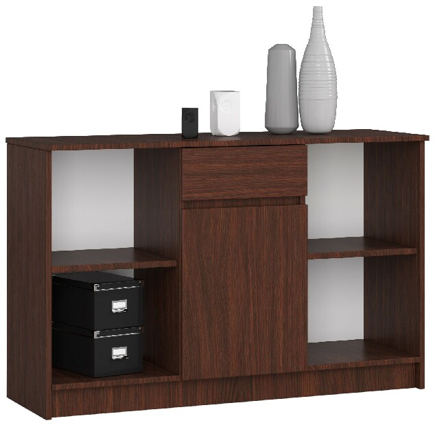 Rohový PC stolek Cuidar (wenge)