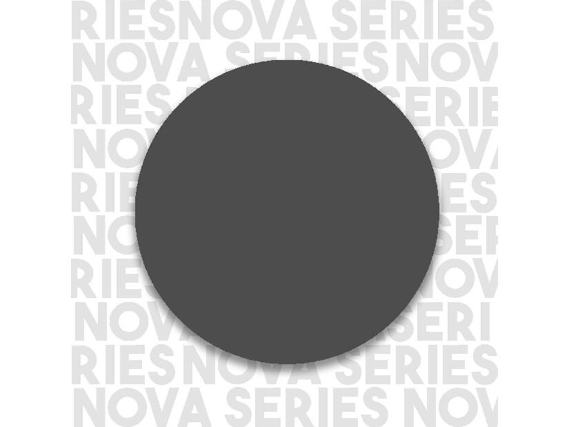 Závěsná koupelnová skříňka Nastoretta (se zrcadlem) (antracit)