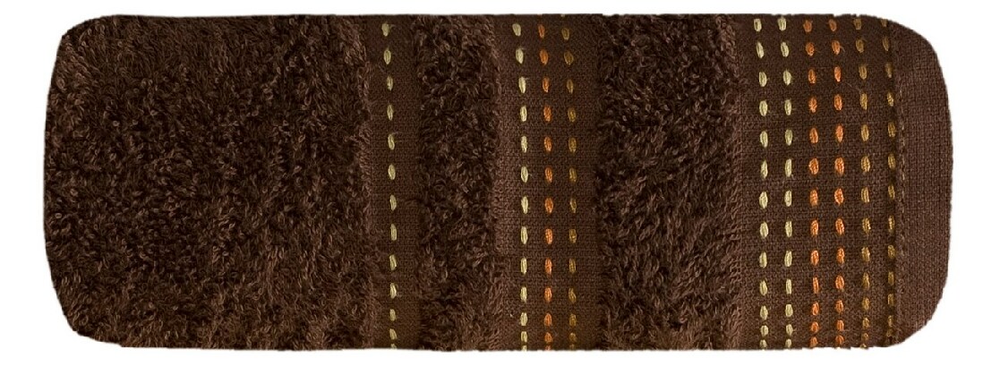 Ručník 140x70 cm Pola 05 (hnědá) (3 ks)