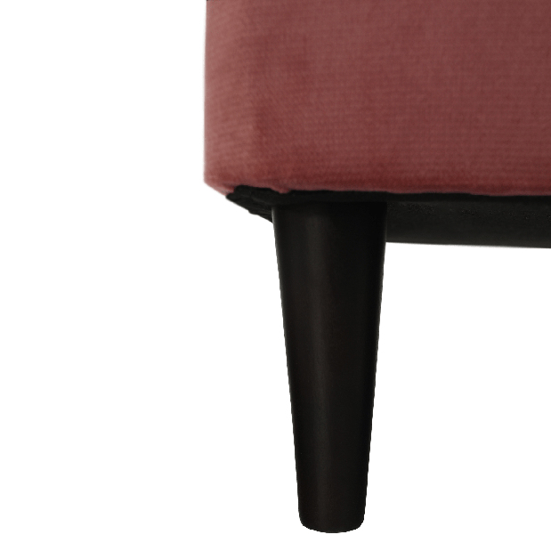 Taburet Rytu (růžová + ořech)