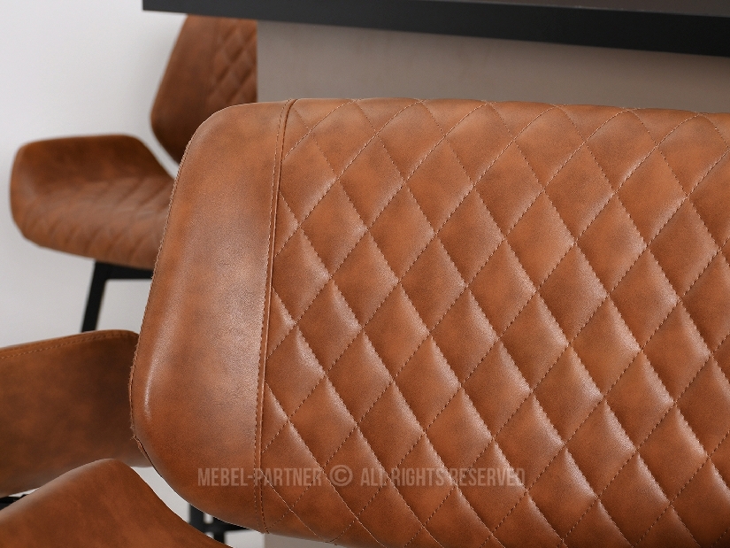 Židle Pia (hnědá + černá)