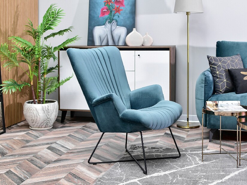 Relaxační křeslo Nuttshell (černá)