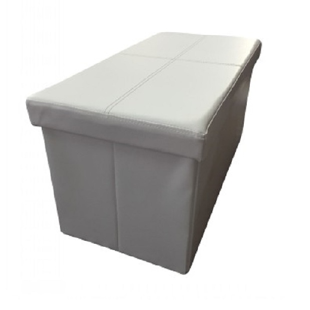 Taburet Isaura (bílá) (2 ks) *výprodej