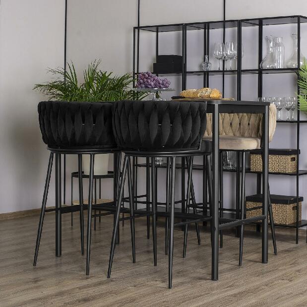 Barová židle Frenar 1 (černá)