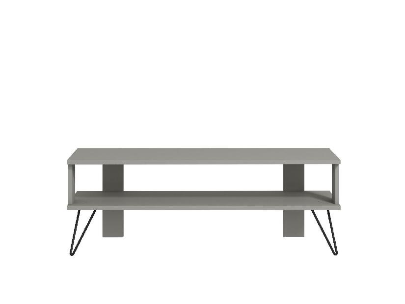 TV stolek/skříňka Dual (šedá)