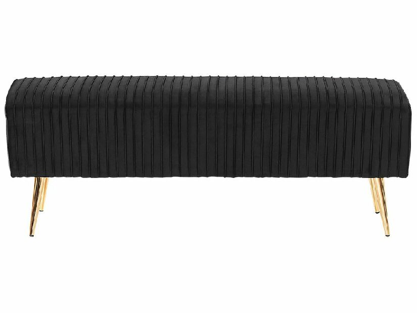 Lavice PETERSNE (textil) (černá)