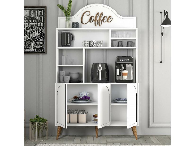 Příborník Lyantela 120 (ořech bílý)