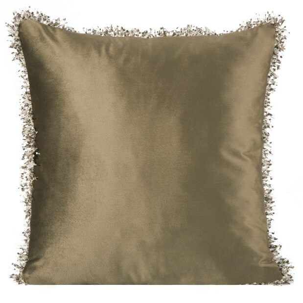 Ozdobný polštář 45x45 cm Isabel (hnědá) (1 ks)