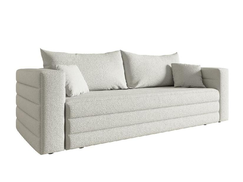 Pohovka třísedačka Liluetta (krémová + černá)