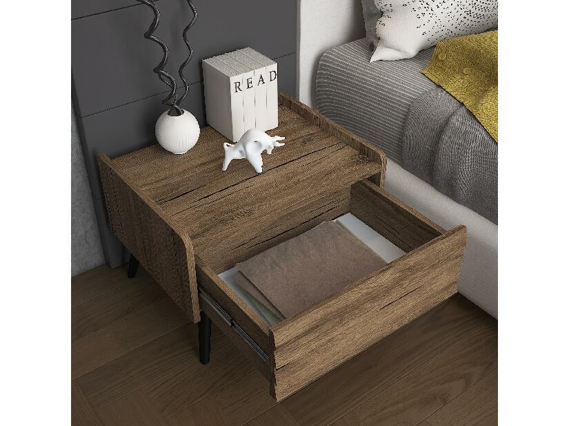 Noční stolek Franc 12 (ořech)