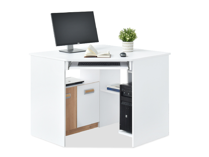 PC stolek Congresual C11 (bílá)