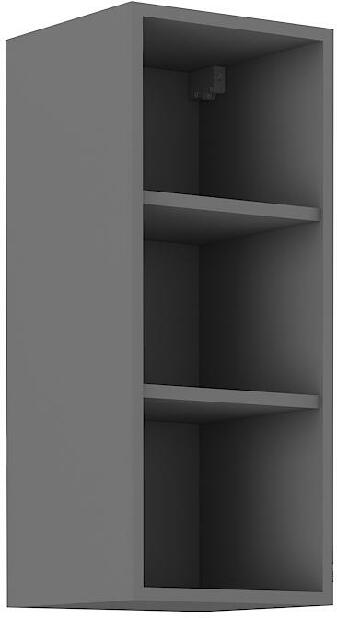 Horní kuchyňský regál Oldie 30 G 72 OTW (korpus: antracit + fronta: old style)