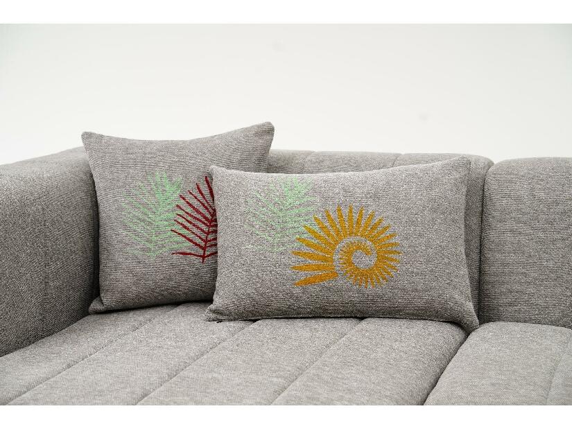 Rohová sedačka Beyzometta (L) (světle šedá)