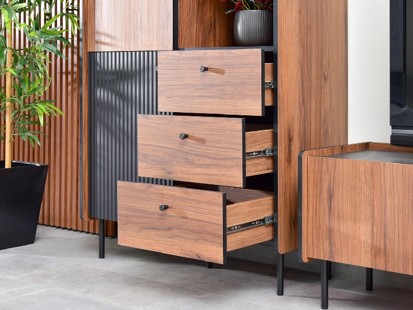 Nábytek do kanceláře Presuntos 3 (černá)