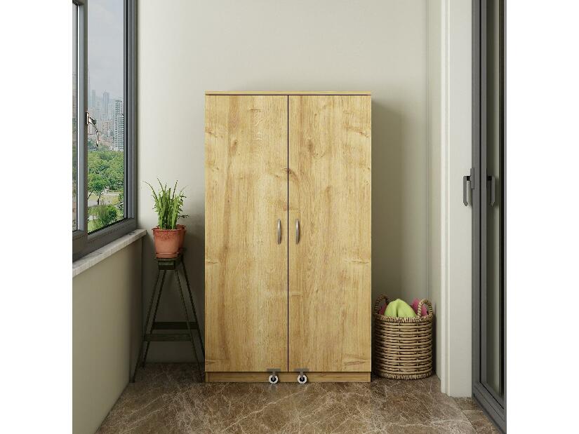 Potravinová kuchyňská skříňka Passek (dub)