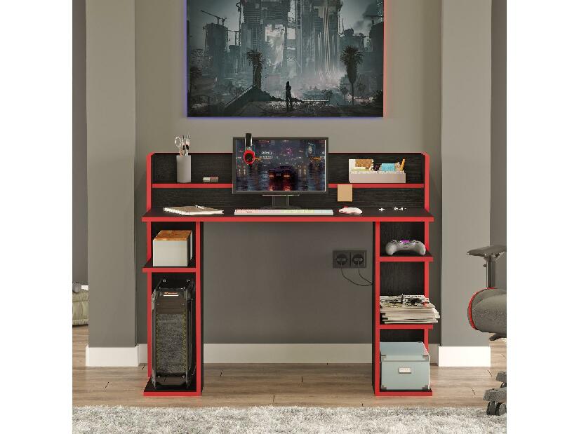  PC stolek Verbato (černá + červená)