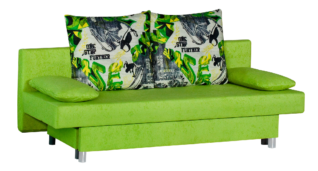 Pohovka BRW BELLA BIS zelená