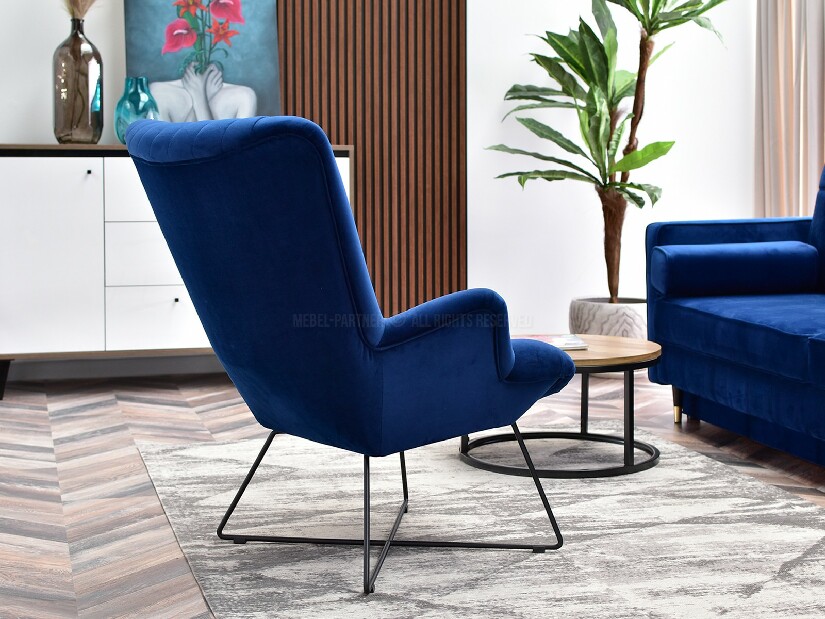 Relaxační křeslo Nuttshell (černá)