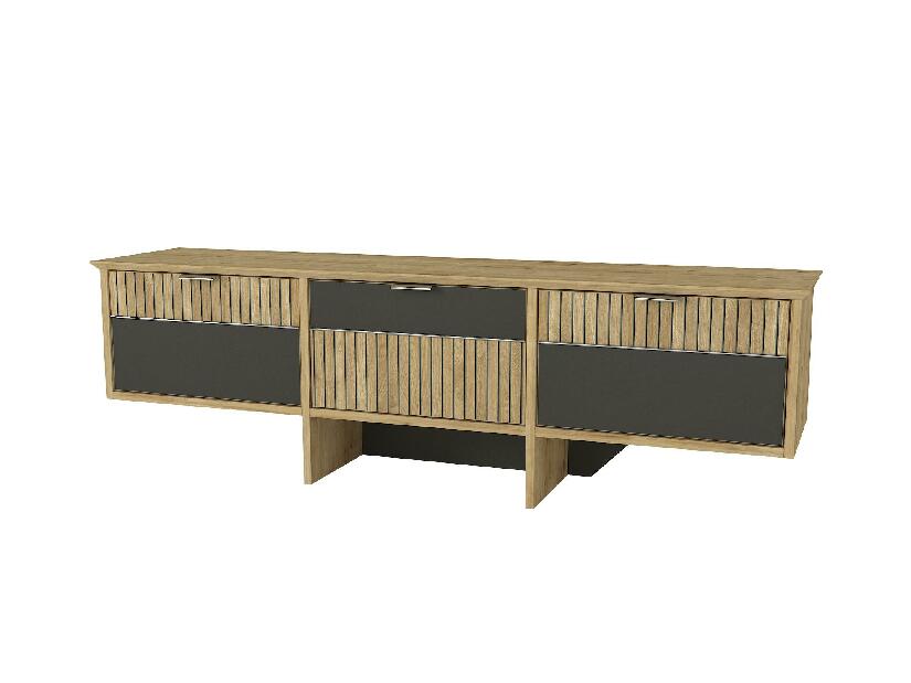 TV stolek/skříňka Polete TV (antracitový safír)