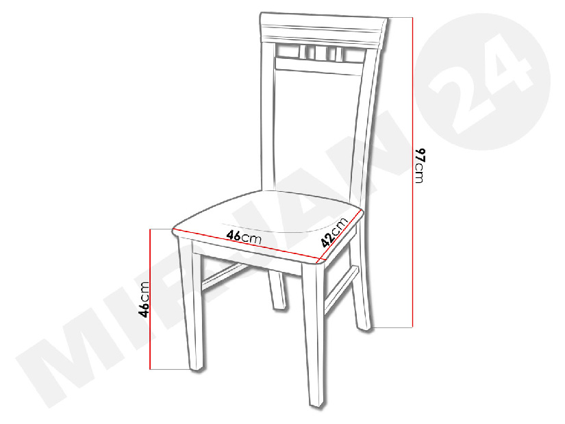 Jídelní židle Juntitos JK31 (dub sonoma + béžová)