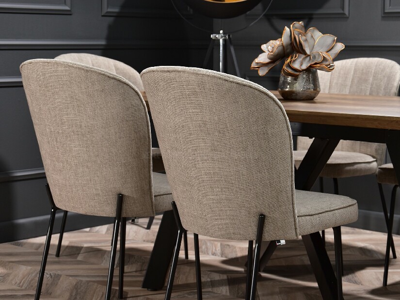 Jídelní židle Obrar (zlatá)