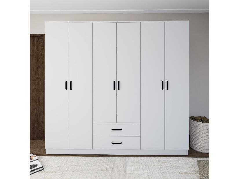 Šatní skříň Yamaha 63 (bílá matná)