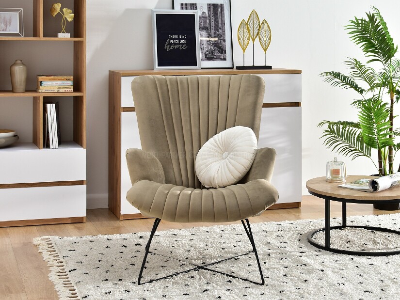 Relaxační křeslo Nuttshell (černá)