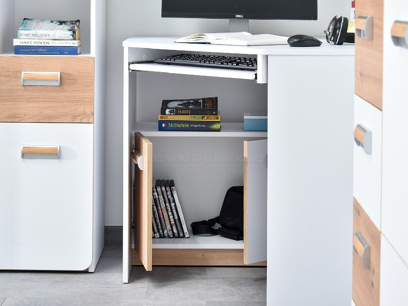 PC stolek Congresual C11 (bílá)